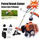 1700w Garden Grass Trimmer 52cc Petrol Brush Cutter Weed Multifunction Tool Uk