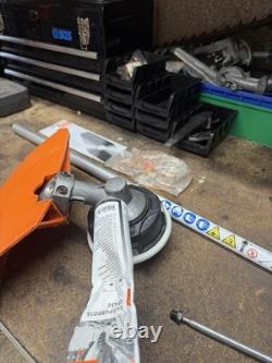 2023 STIHL KM Strimmer/Brushcutter. With brand new blade set