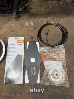 2023 STIHL KM Strimmer/Brushcutter. With brand new blade set