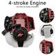 25cc 4-stroke Engine 4 Strokes Weed Eater Motor Lawn Mower Brush Cutter Gx25 Az