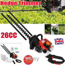 26CC 24 Garden Tool Petrol Hedge Cutter Chainsaw Grass Trimmer & Brush Cutter