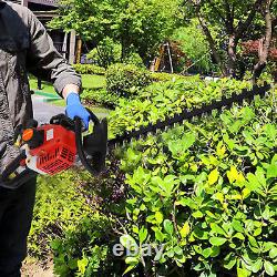 26cc Hedge Trimmer Multi Tool Petrol Strimmer Brush Cutter Garden Chainsaw