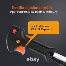 2.5kw Petrol Trimmer Brush Cutter Garden Grass Line 7000rpm 52cc Engine 2-in-1