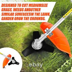 2.5kw Petrol Trimmer Brush Cutter Garden Grass Line 7000rpm 52cc Engine 5-in-1