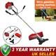 2 In 1 Petrol Brush Cutter Strimmer Grass Trimmer Garden 52cc 3 Year Warranty
