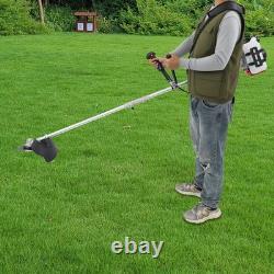 2-Stroke 42.7cc Gas Weed Trimmer Brush Cutter Petrol Lawn Edger Grass Trimmer