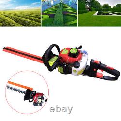 2-Stroke Cordless Petrol Powered Hedge Trimmer Brush cutter withDouble-sided Blade