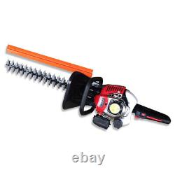 2-Stroke Cordless Petrol Powered Hedge Trimmer Brush cutter withDouble-sided Blade