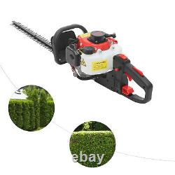 2 Stroke Garden Hedge Trimmer Petrol Brush Cutter Hedgetrimmer Multi Angle 560mm