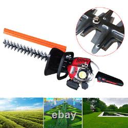 2 Stroke Garden Hedge Trimmer Petrol Brush Cutter Hedgetrimmer Multi Angle 560mm