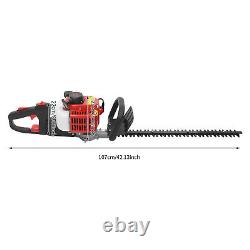 2 Stroke Garden Hedge Trimmer Petrol Brush Cutter Hedgetrimmer Multi Angle 560mm