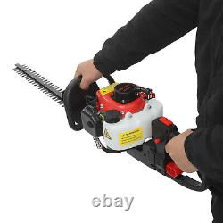2 Stroke Garden Hedge Trimmer Petrol Brush Cutter Hedgetrimmer Multi Angle 560mm
