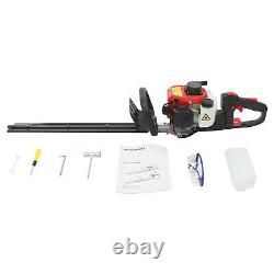 2 Stroke Garden Hedge Trimmer Petrol Brush Cutter Hedgetrimmer Multi Angle 560mm