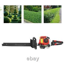 2 Stroke Garden Hedge Trimmer Petrol Brush Cutter Hedgetrimmer Multi Angle 560mm
