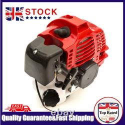 2 Stroke Petrol 2T Strimmer 52cc Engine 2.5HP Pull Start Garden Grass Trimmer