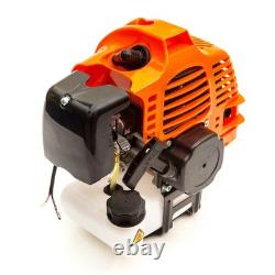 2 Stroke Petrol 52cc Engine 2.5HP Pull Start Garden Grass Trimmer 2T Strimmer