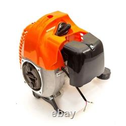 2 Stroke Petrol 52cc Engine 2.5HP Pull Start Garden Grass Trimmer 2T Strimmer UK