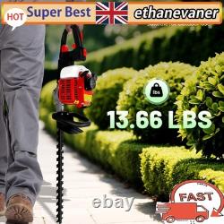 2 Stroke Petrol Hedge Trimmer 65Mn Steel Brush Cutter Air-cooled Hedgetrimmer