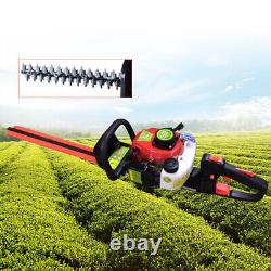 2 Stroke Petrol Hedge Trimmer 65Mn Steel Brush Cutter Air-cooled Hedgetrimmer