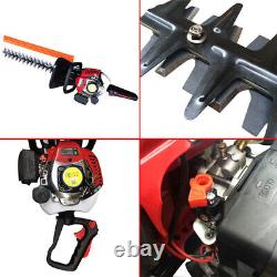 2 Stroke Petrol Hedge Trimmer 65Mn Steel Brush Cutter Air-cooled Hedgetrimmer