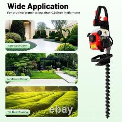 2 Stroke Petrol Hedge Trimmer 65Mn Steel Brush Cutter Air-cooled Hedgetrimmer