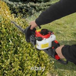 2 Stroke Petrol Hedge Trimmer 65Mn Steel Brush Cutter Air-cooled Hedgetrimmer