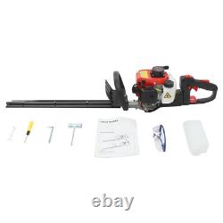 2 Stroke Petrol Hedge Trimmer 65Mn Steel Brush Cutter Air-cooled Hedgetrimmer