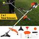 2-in-1 52cc Multi-functional 2.5 Kw Trimming Tools Gas Hedge Trimmer Weed Eater