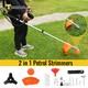 2-in-1 52cc Multi-functional Trimming Tools Gas Hedge Trimmer Weed Eater 2.5 Kw