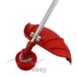2-in-1 52cc Petrol Strimmer Brush Cutter Garden Grass Line Trimmer Tool Garden