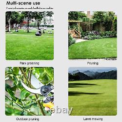 2-in-1 Gas Grass Trimmer Brush Cutter Lawn Mower Edger Tool with 2 Types Blades