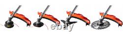34-pc Set Petrol Garden Tool For Every Lawn Trident Blade TRIPLE+ Widow's Shield