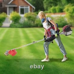 35.88 CC 4-Stroke Gas Power String Trimmer Lawn Trimmer Grass Cutter Weed Edger