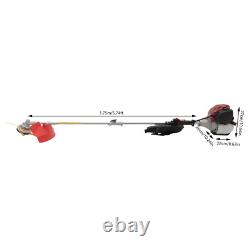 35.88 CC 4-Stroke Gas Power String Trimmer Lawn Trimmer Grass Cutter Weed Edger