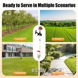 35.88 CC 4-Stroke Gas Power String Trimmer Lawn Trimmer Grass Cutter Weed Edger