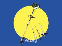 4-in-1 Petrol Multi Tool Brush Cutter Hedge Trimmer Pole Saw Grass Trimmer