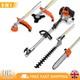 52cc 5 In1 Hedge Trimmer Multi Tool Petrol Strimmer Brush Cutter Garden Chainsaw