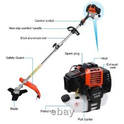 52CC 5 in1 Hedge Trimmer Multi Tool Petrol Strimmer Brush Cutter Garden Chainsaw