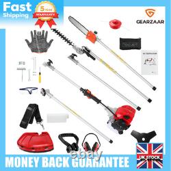52CC 5in1 3HP 2-Stroke Hedge Trimmer Multi Tool Petrol Strimmer Brush Cutter