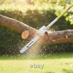 52CC 6 in1 Hedge Trimmer Multi Tool Petrol Strimmer Brush Cutter Garden Chainsaw
