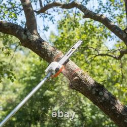 52CC 6 in1 Hedge Trimmer Multi Tool Petrol Strimmer Brush Cutter Garden Chainsaw