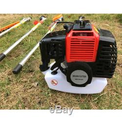 52CC Garden Hedge Trimmer 5 in 1 Petrol Strimmer Chainsaw Brushcutter Multi Tool