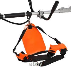 52CC Gas String Trimmer, 2 In 1 Cordless Hedge Trimmer, 2-Stroke Brush Cutter