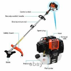 52CC Hedge Trimmer Multi Tool Petrol Weed Strimmer Brush Cutter Garden Chainsaw