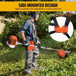 52CC Multi Function Garden Tool 5-in-1 Petrol Strimmer Brush Cutter Chainsaw UK