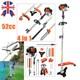 52cc Multi Garden Tool Hedge Trimmer Petrol Grass Strimmer Brush Cutter Chainsaw