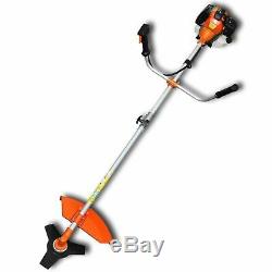 52CC Powerful Petrol Strimmer Garden Grass Brush Cutter Trimmer Orange 2.2KW 3HP