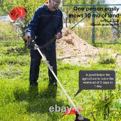 52Cc 2-In-1 Hedge Trimmer Tool Petrol Strimmer Brush Cutter Garden Chainsaw Tool