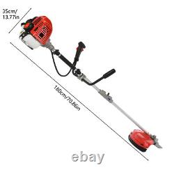 52Cc 2-In-1 Hedge Trimmer Tool Petrol Strimmer Brush Cutter Garden Chainsaw Tool