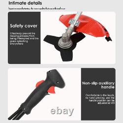 52Cc 2-In-1 Hedge Trimmer Tool Petrol Strimmer Brush Cutter Garden Chainsaw Tool